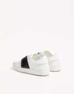 Valentino Rockstud Untitled Sneaker In Calfskin Leather With Tonal Studs - Image 4